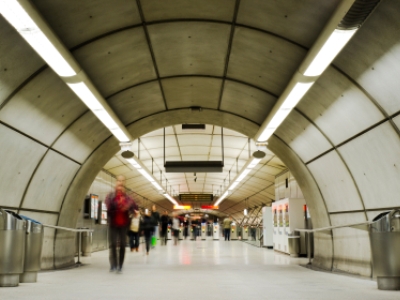 Immagine della metro di Bilbao