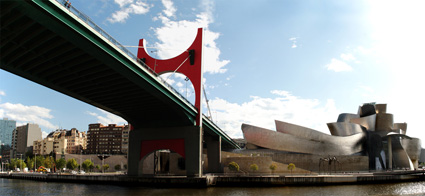 Il Museo Guggenheim e il Ponte Principes de España