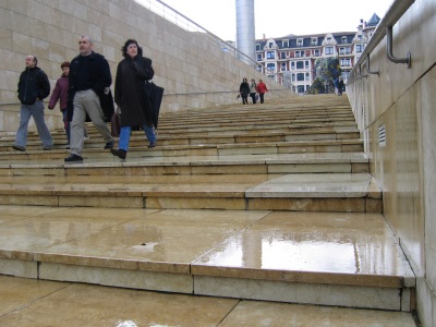 Turisti a Bilbao